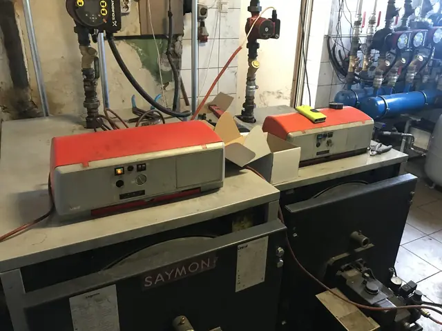 Boilers with control units