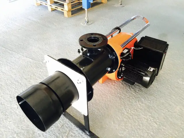 Burner before installation